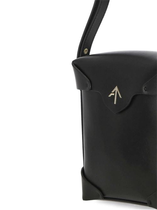 BORSA A TRACOLLA MINI PRISTINE IN PELLE Manu Atelier | 2024176BLACK